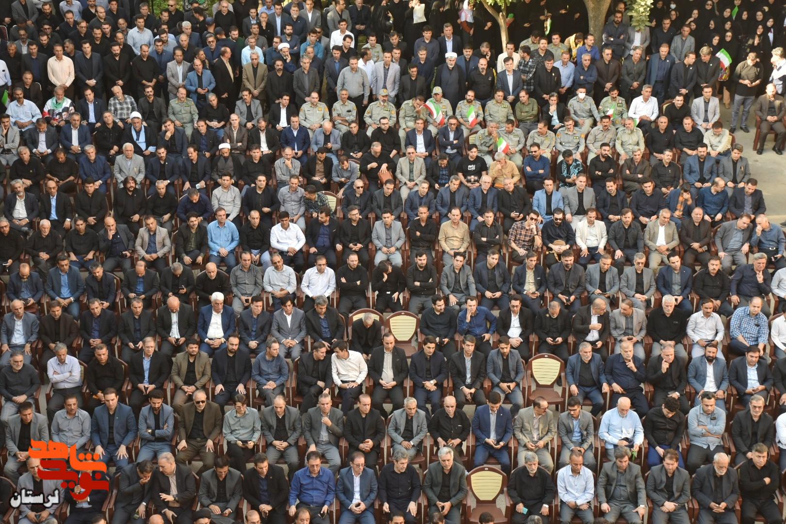 مراسم عزای آقای شهید ایران در خرم آباد برگزار شد مراسم عزای آقای شهید ایران در خرم آباد برگزار شد
