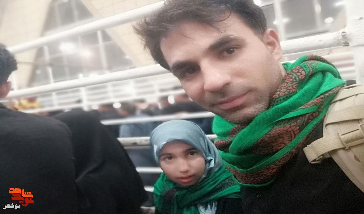از کربلا تا مسیر شهادت؛ روایت تصویری از زیارت شهید سید دانیال سجادی