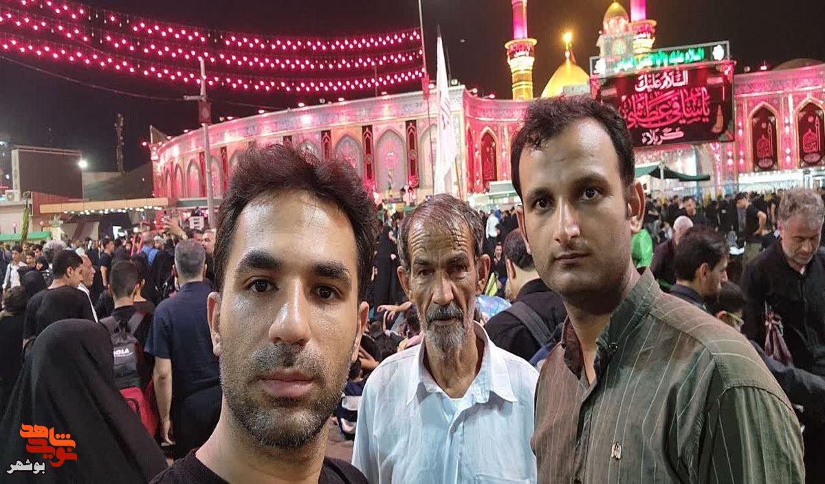 از کربلا تا مسیر شهادت؛ روایت تصویری از زیارت شهید سید دانیال سجادی