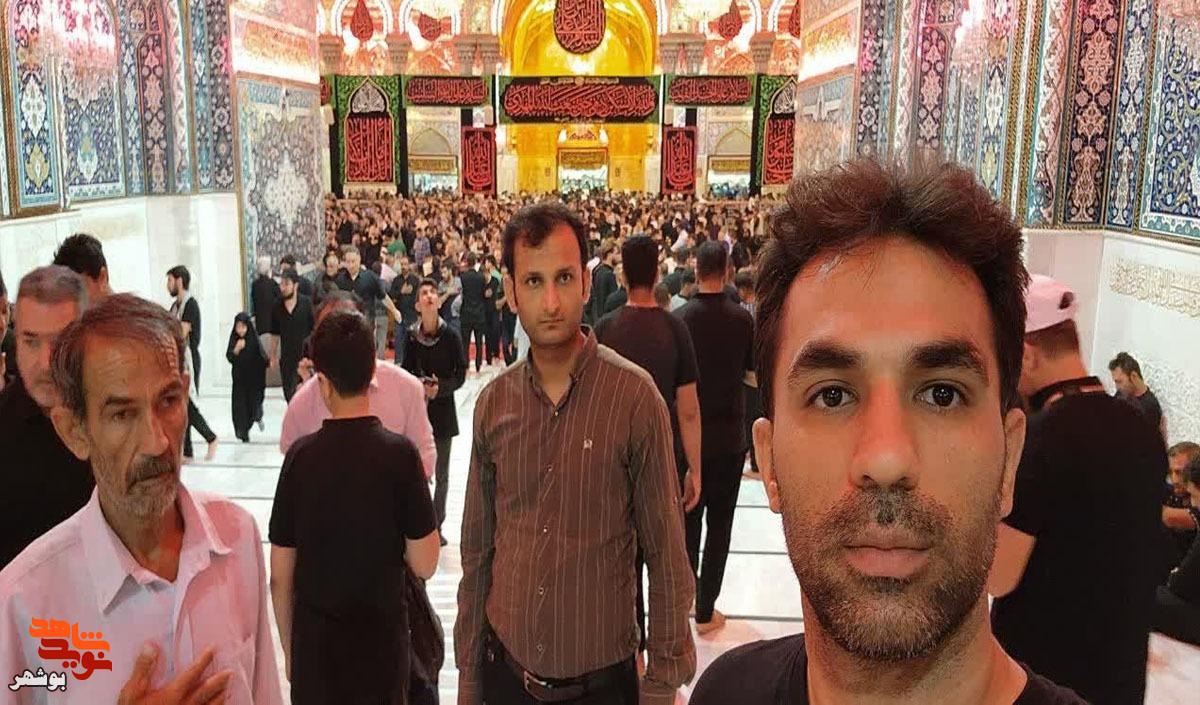 از کربلا تا مسیر شهادت؛ روایت تصویری از زیارت شهید سید دانیال سجادی