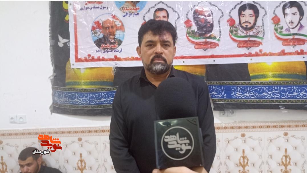 عمود ۵۱ چذابه؛ میعادگاه خادمان و رهروان شهدا