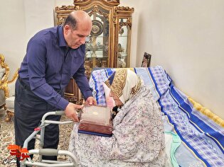 دیدار و عیادت مدیرکل بنیاد شهید تهران بزرگ از...
