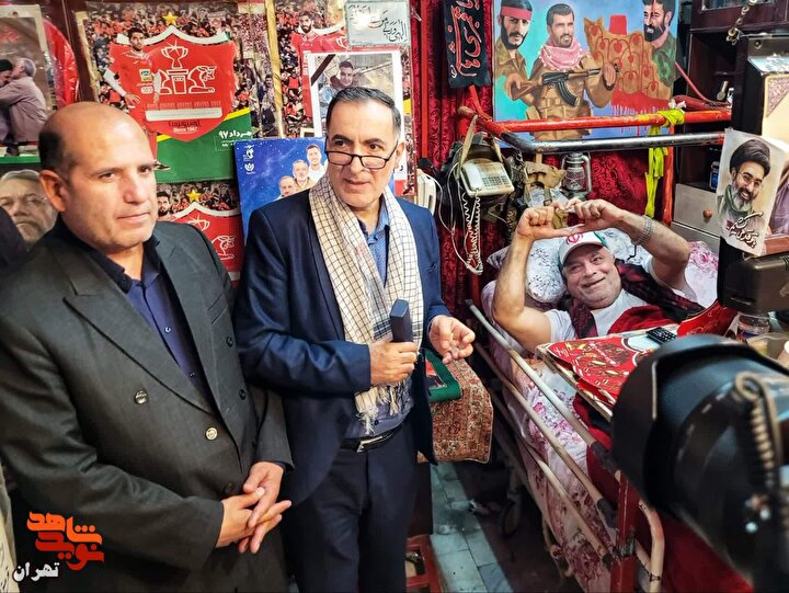 قاب‌هایی ماندگار از دیدار صمیمانه رئیس بنیاد شهید و امور ایثارگران با جانبازان...