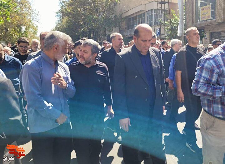 تشییع پیکر جانباز شهید حاج «حسین باشی استرکی»