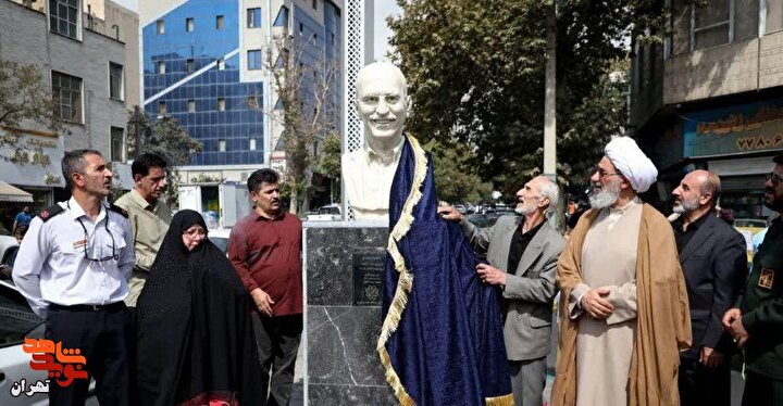 سردیس شهید دانشمند «علی منصور باکویی» در منطقه دردشت تهران رونمایی شد