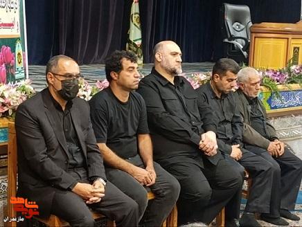 برگزاری مراسم تشییع پیکر مطهر شهیدان مدافع امنیت دست گشاده و قاسمی در نیروی انتظامی استان