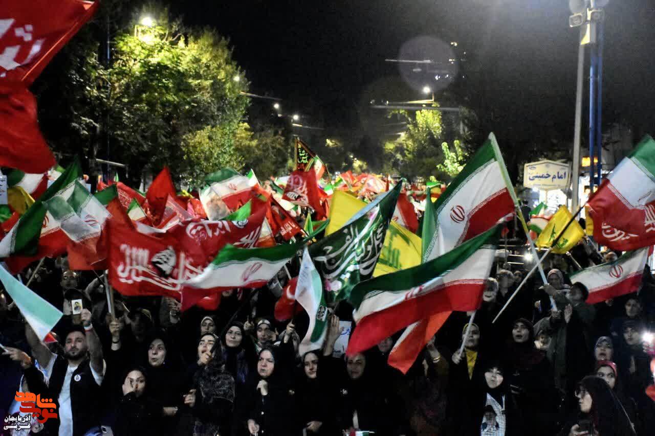 حماسه حضور و ایستادگی ایران قوی در ارومیه حماسه حضور و ایستادگی ایران قوی در ارومیه
