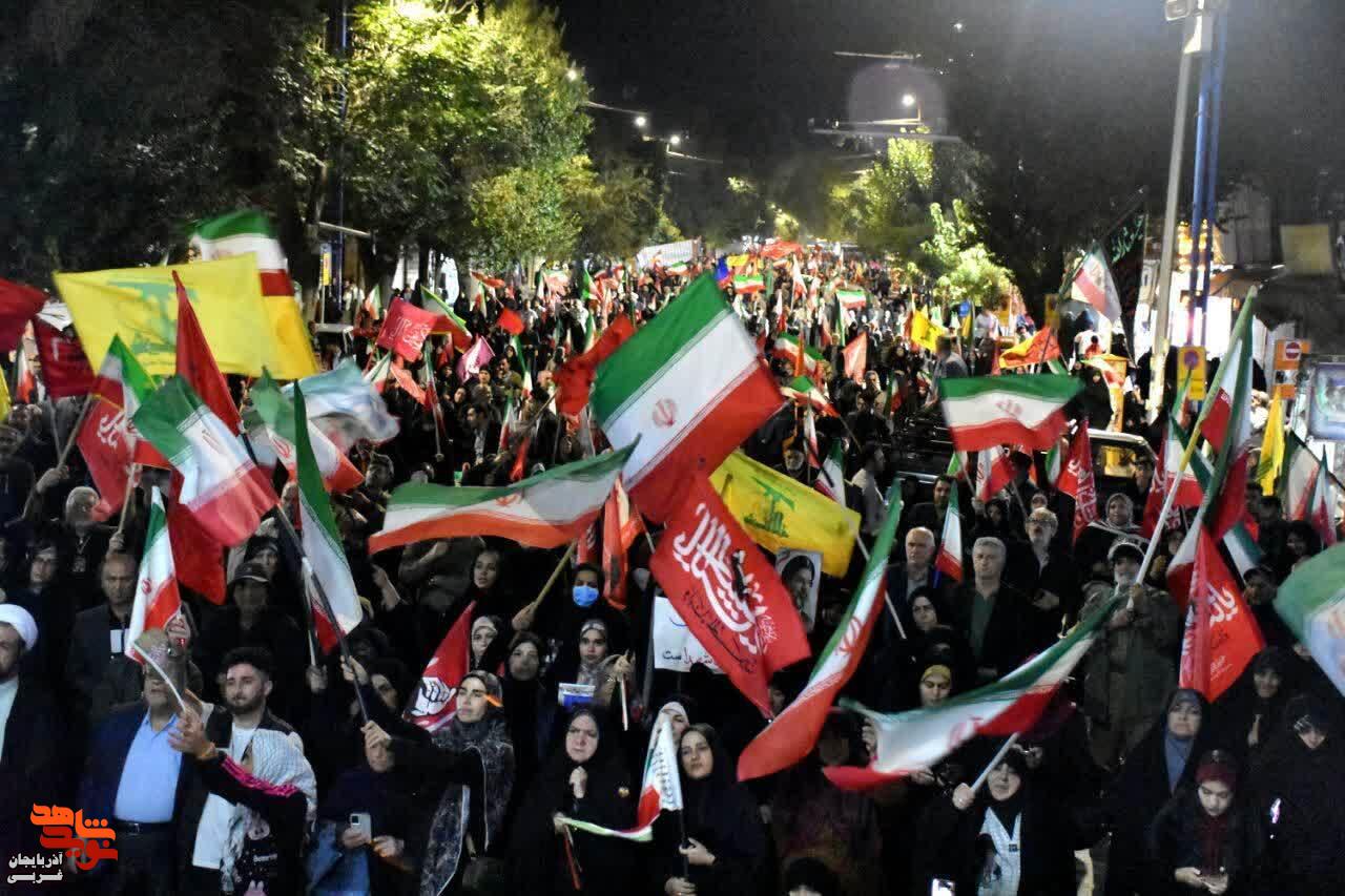حماسه حضور و ایستادگی ایران قوی در ارومیه حماسه حضور و ایستادگی ایران قوی در ارومیه