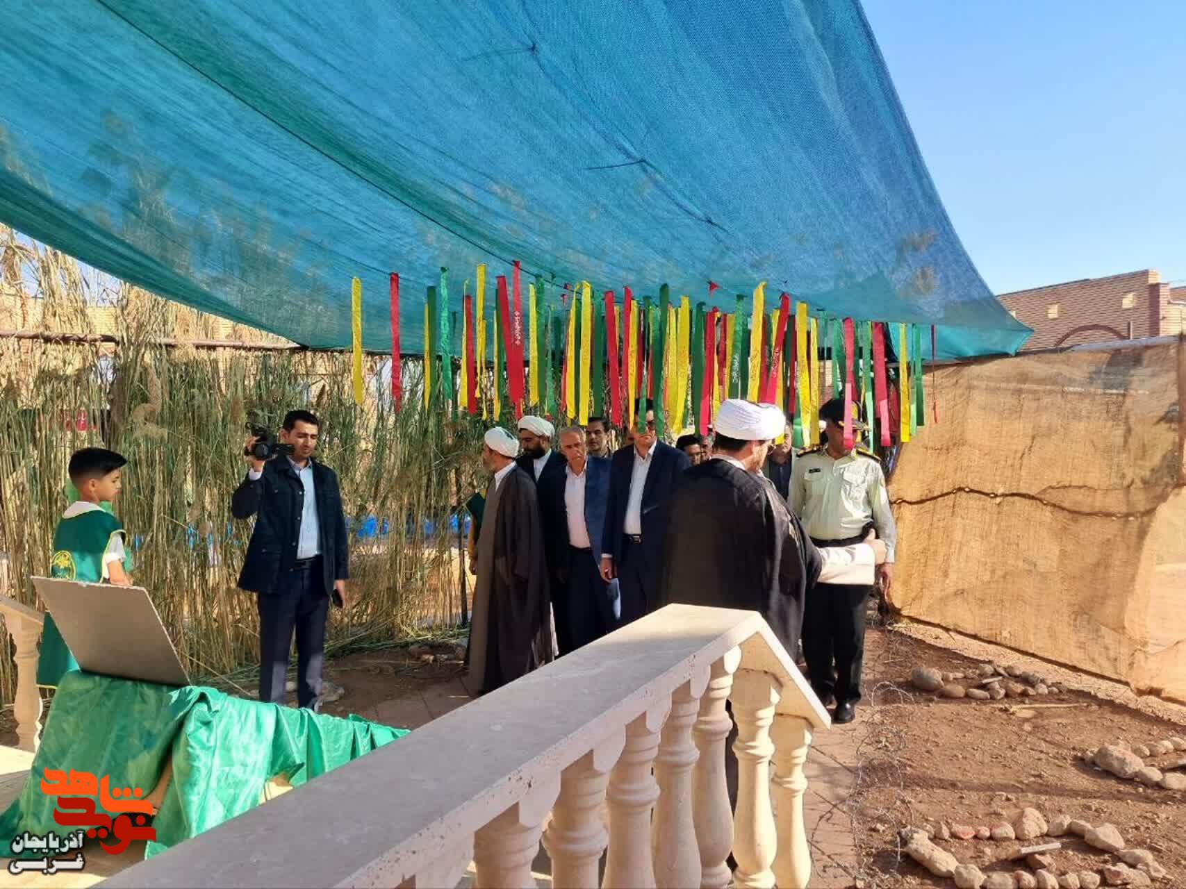 فتتاح نمایشگاه شهدا میناب و دفاع مقدس در شوط فتتاح نمایشگاه شهدا میناب و دفاع مقدس در شوط
