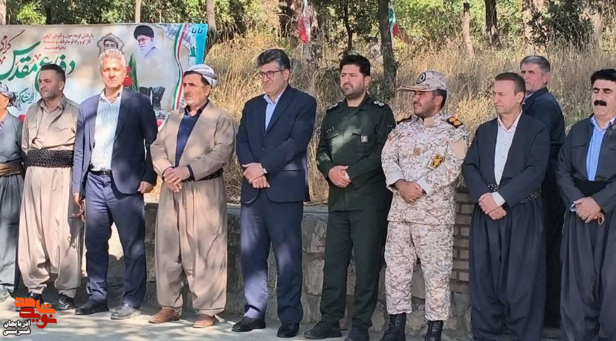 مراسم غبارروبی، عطر افشانی وگلباران مزار شهدا در میرآباد