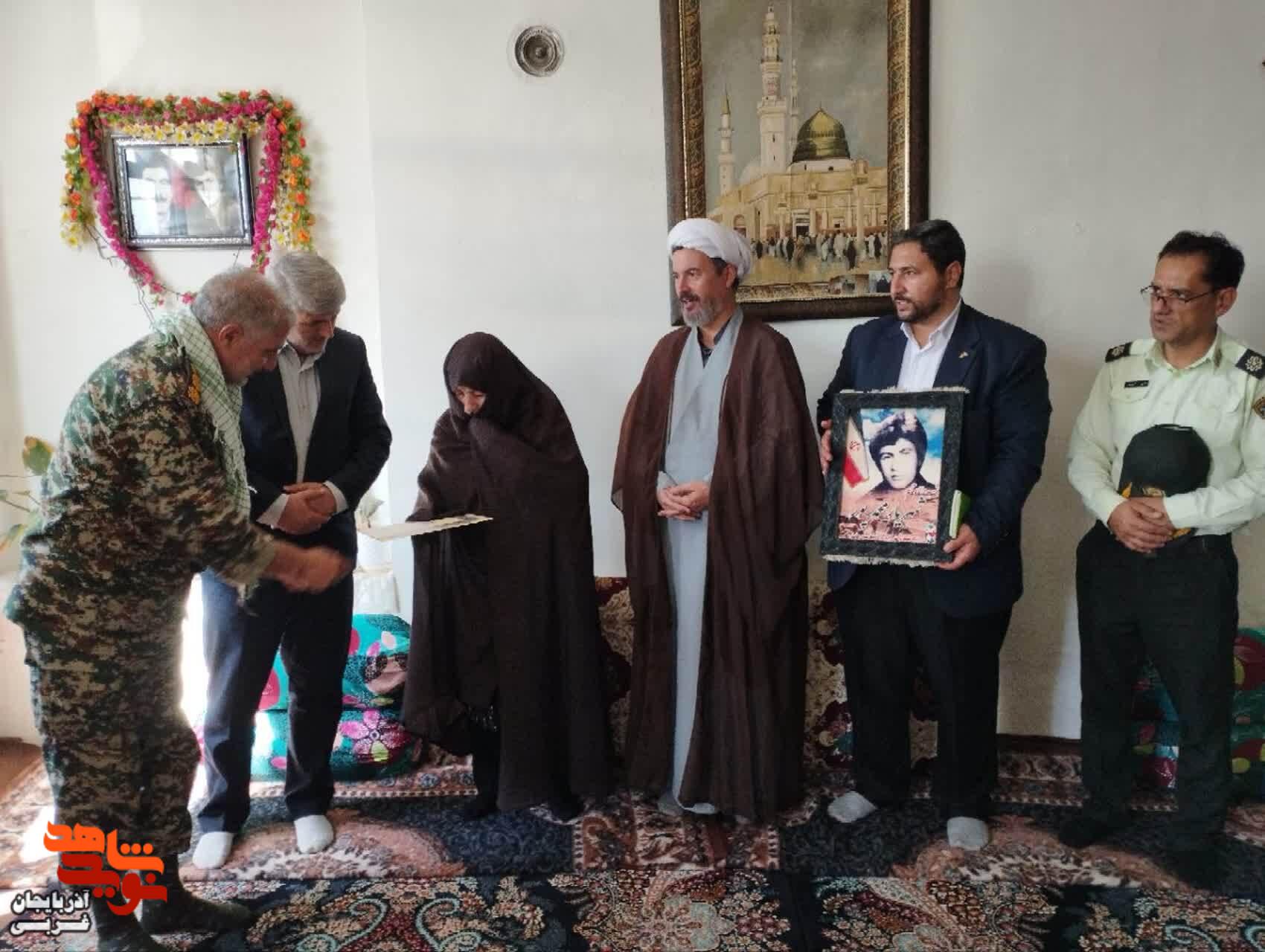 دیدار با خانواده شهدا و ایثارگران در چایپاره