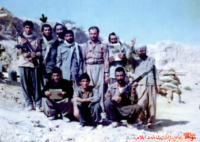پاسدار رشید اسلام فرمانده گروهان شهید ولی اله عباسی