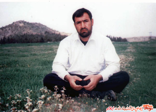 شهید ابراهیم باقری از شهدای استان ایلام 