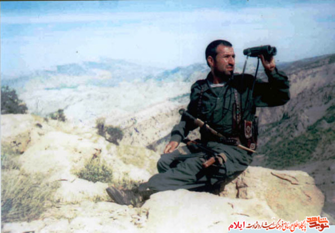 شهید ابراهیم باقری از شهدای استان ایلام 