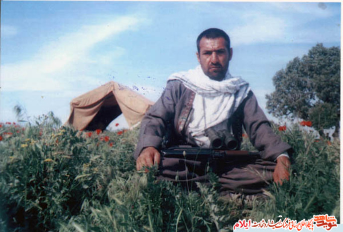 شهید ابراهیم باقری از شهدای استان ایلام 