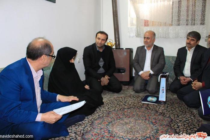 دیدار با مادر شهید والامقام مهرداد رمضانپور