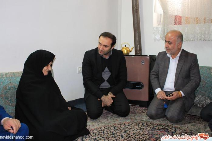 دیدار با مادر شهید والامقام مهرداد رمضانپور