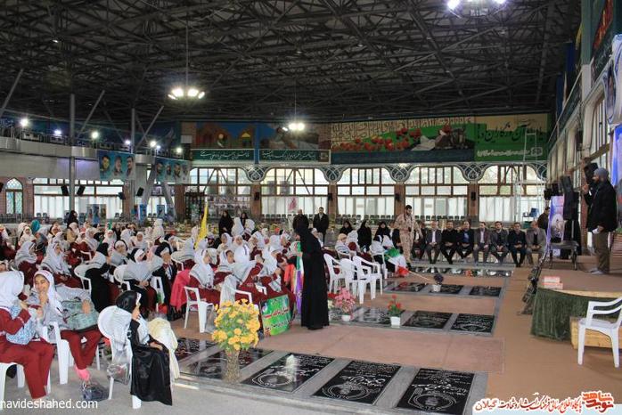 حضور در اردوی فرهنگی دانش آموزان شاهد و ایثارگر (فرمانده دلها)