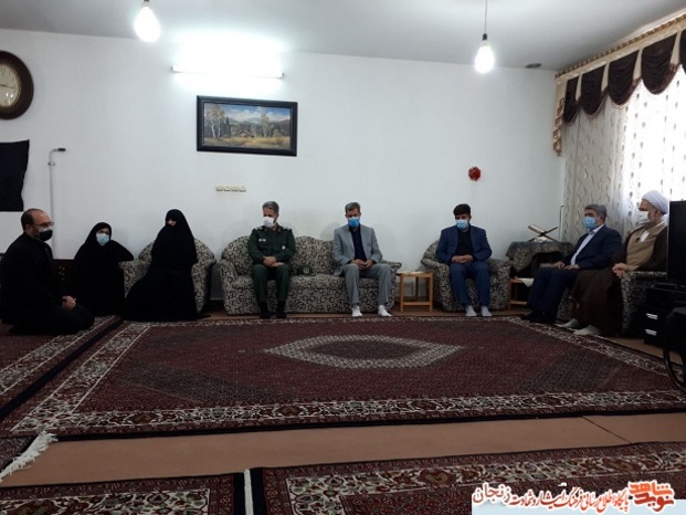 دیدار با خانواده شهید حسن کردلو