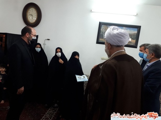 دیدار با خانواده شهید حسن کردلو