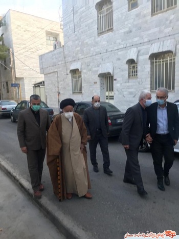 دیدار نماینده ولی فقیه در استان سمنان با والدین معزز شهید والامقام سیدحسن طاهری- سمنان هفدهم اسفند ۹۹