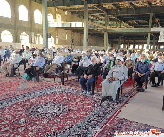 مراسم بزرگداشت رشادت‌های رزمندگان و شهدای گرانقدر عملیات مرصاد - پنجم مردادماه ۱۴۰۰ مصلی شاهرود