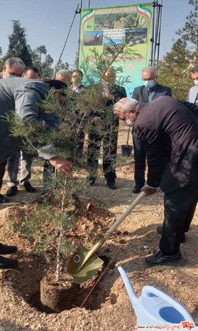 پویش مردمی کاشت بذر و نهال - چهاردهم آذرماه ۱۴۰۰ پارک کومش سمنان