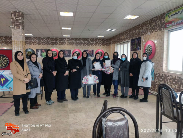 مسابقات دارت ویژه کارکنان ادارات - مریوان
