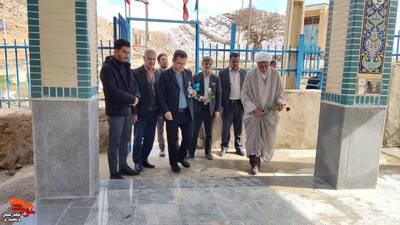 گلباران قبور شهدای لردگان