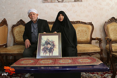 والدین گرانقدر شهید والامقام حسن آبپر