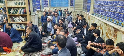 یادواره شهدای والامقام مدافع حرم محمد قنبریان و محمدحسین حمزه- بیست و هفتم فروردینماه ۱۴۰۲ امامزاده یحیی (ع) شهرستان سمنان