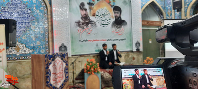 یادواره شهدای والامقام مدافع حرم محمد قنبریان و محمدحسین حمزه- بیست و هفتم فروردینماه ۱۴۰۲ امامزاده یحیی (ع) شهرستان سمنان