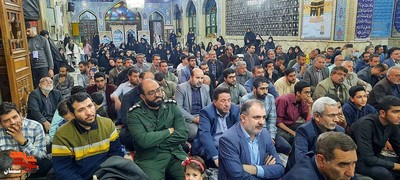 یادواره شهدای والامقام مدافع حرم محمد قنبریان و محمدحسین حمزه- بیست و هفتم فروردینماه ۱۴۰۲ امامزاده یحیی (ع) شهرستان سمنان