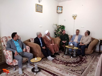 دیدار مسئولان محلی شهرستان دامغان با خانواده معظم شهید والامقام علیاکبر محکمکار- ششم اردیبهشتماه ۱۴۰۲ شهرستان دامغان