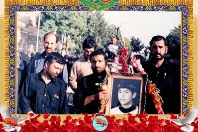 مراسم تشییع پیکر شهید سید محمدرضا احمدپناهی