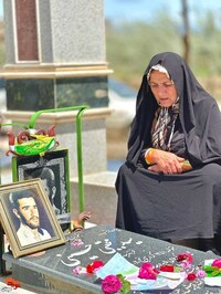 تجدید عهد و پیمان دانش‌آموزان با شهدا- بیست و هفتم اردیبهشت ۱۴۰۳ روستای چهارطاق شهرستان شاهرود