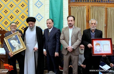 مراسم تکریم جمعی از پدران معظم شهدا 