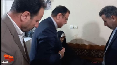 دیدار با پدر معظم شهیدان «برار قلی رایجی» و «علی رایجی» 