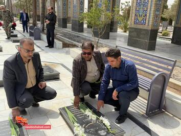 مراسم بزرگداشت سوم خرداد_ سوم خرداد ۱۴۰۴ گلزار شهدای فردوس‌زضای شهرستان دامغان