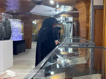 بازدید بانوان بسیجی شهرداری از موزه مرکزی شهدا