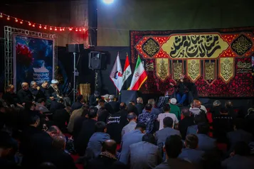 عکس/ همایش بزرگداشت شهدای مدرسه شجره طیبه میناب در کربلای معلی