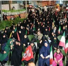 تصاویر/اجتماع ۲۴۱‌ام مردم انقلابی سیمرغ؛ تجدید میثاق با آرمان‌های شهدا و بیعت با رهبر معظم انقلاب