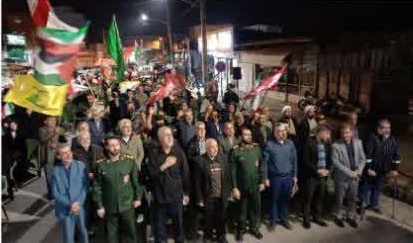 تصاویر/اجتماع ۲۴۱‌ام مردم انقلابی سیمرغ؛ تجدید میثاق با آرمان‌های شهدا و بیعت با رهبر معظم انقلاب